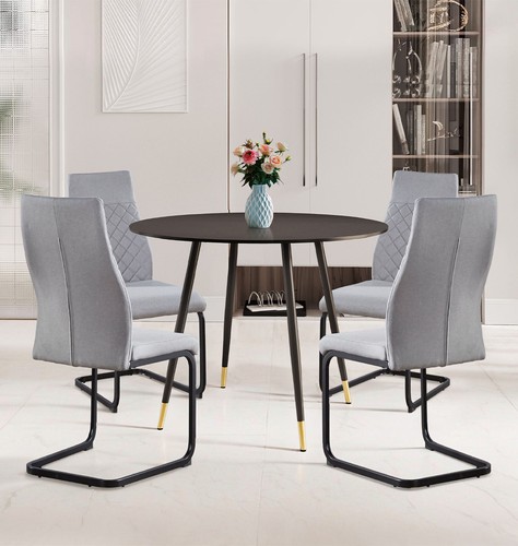Dining table set small black - dining,