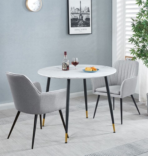 Small round dining table - small,