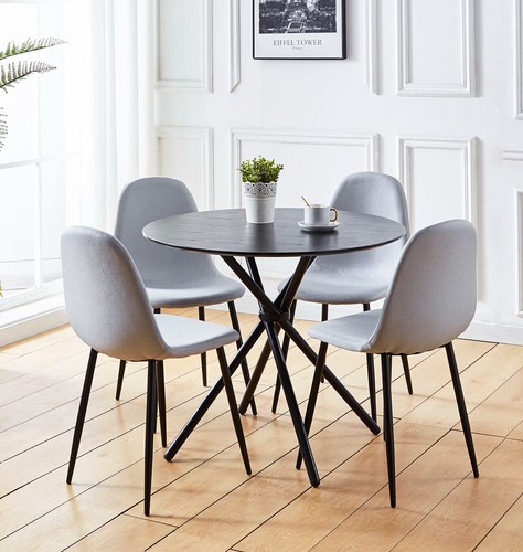 Dining set small - small, black