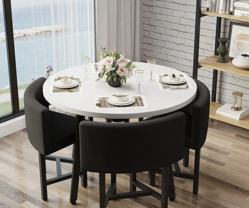Round small dining - round, set