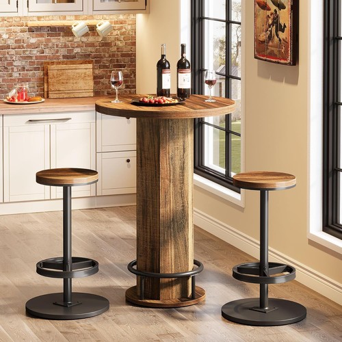 Round bar table - bar, with