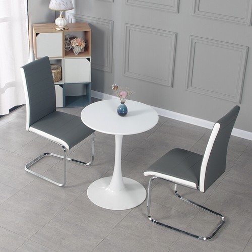 80cm round dining table and - 60/80cm,
