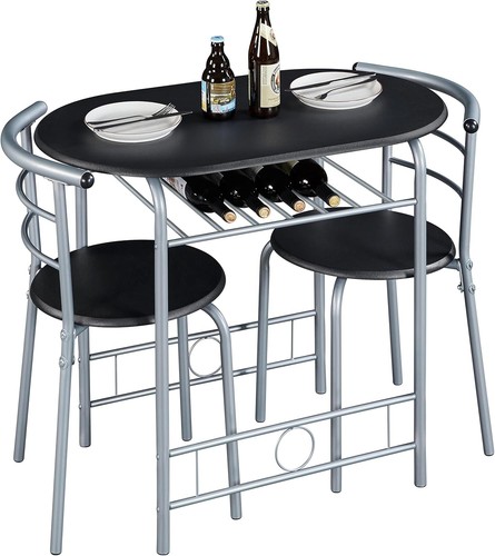 Small table and chairs - table, 2