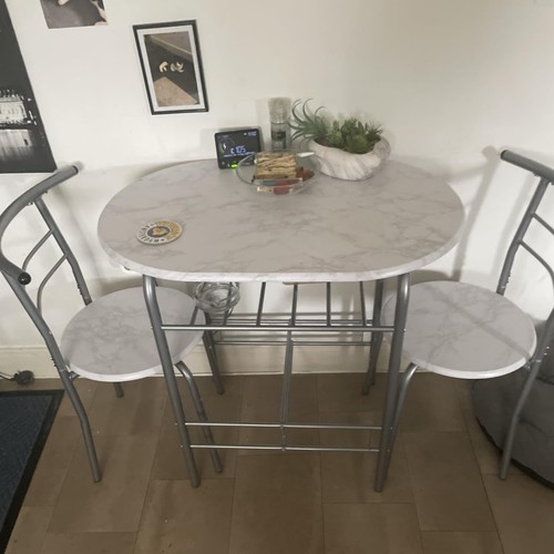 Small table and chairs - 2,
